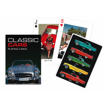 Carti de joc de colectie - Carti de joc de colectie cu tema "Classic Cars"