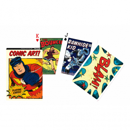 Carti de joc de colectie - Carti de joc de colectie cu tema "Comic Art!"