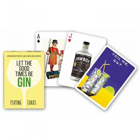 Carti de joc de colectie - Carti de joc de colectie cu tema "Let-the-good-times-be-Gin"
