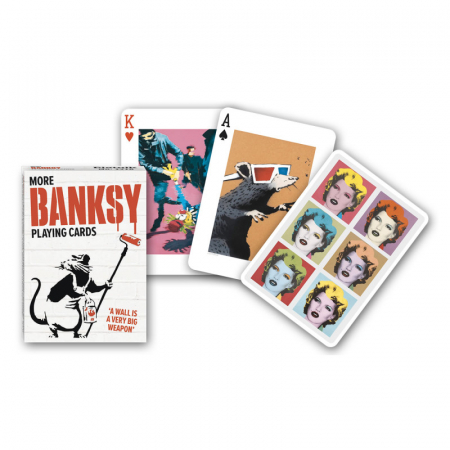 Carti de joc de colectie - Carti de joc de colectie cu tema "More Banksy"