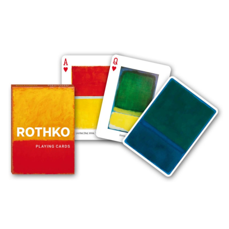 Carti de joc - Carti de joc de colectie cu tema "Rothko"