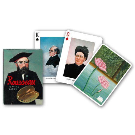Carti de joc - Carti de joc de colectie cu tema "Rousseau"