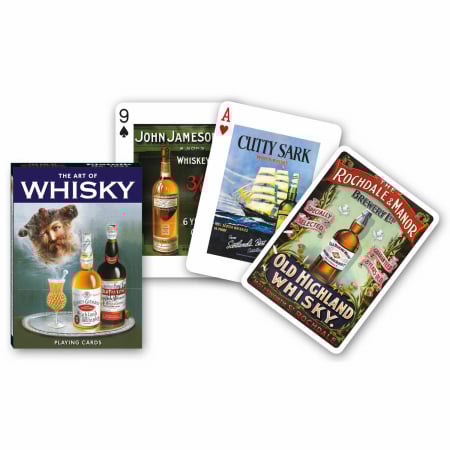 Carti de joc de colectie - Carti de joc de colectie cu tema "The Art of Whisky"