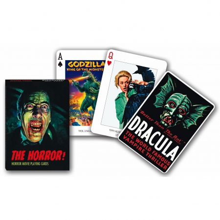 Carti de joc de colectie - Carti de joc de colectie cu tema "The horror movies posters"