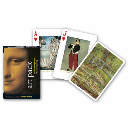 Carti de joc de colectie - Carti de joc de colectie Piatnik, cu tema "Art Pack - 54 masterpieces of western painting"
