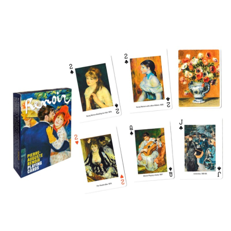 Carti de joc de colectie - Carti de joc de colectie Piatnik, cu tema "Auguste Renoir"