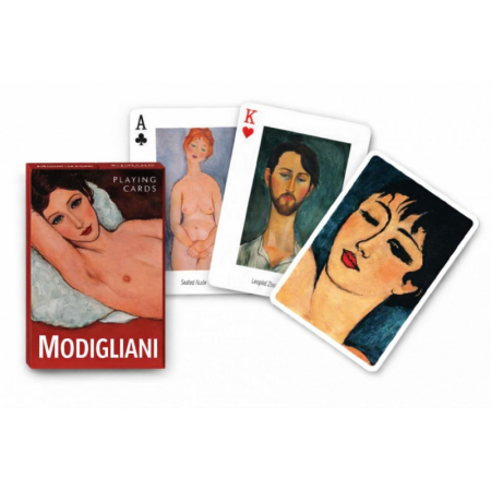 Carti de joc de colectie - Carti de joc de colectie Piatnik, cu tema "Modigliani"
