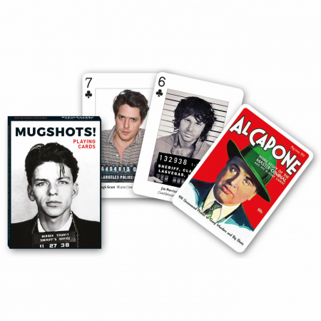 Carti de joc de colectie - Carti de joc de colectie Piatnik, cu tema "Mugshots"
