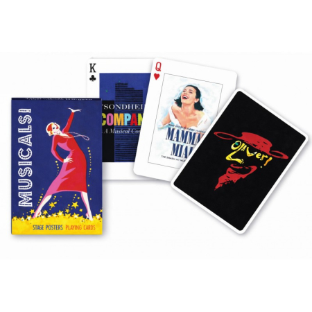 Carti de joc de colectie - Carti de joc de colectie Piatnik, cu tema "Musicals"