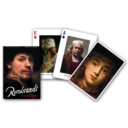 Carti de joc de colectie - Carti de joc de colectie Piatnik, cu tema "Rembrandt"