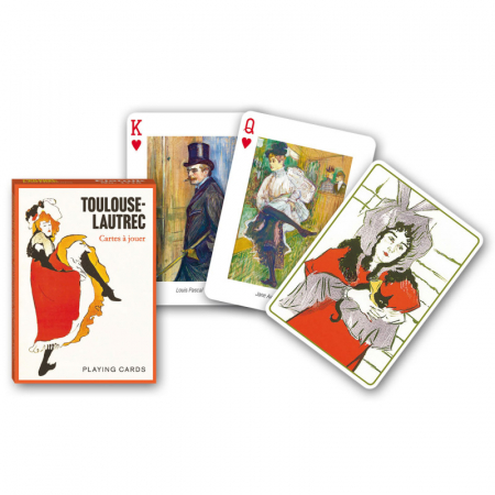 Carti de joc de colectie - Carti de joc de colectie Piatnik, cu tema "Toulouse Lautrec"