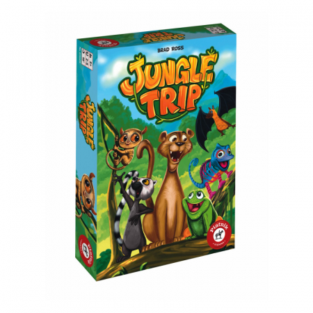 Cardgames - Joc cu carti Piatnik, Jungle Trip, pentru 2-5 jucatori de peste 7 ani