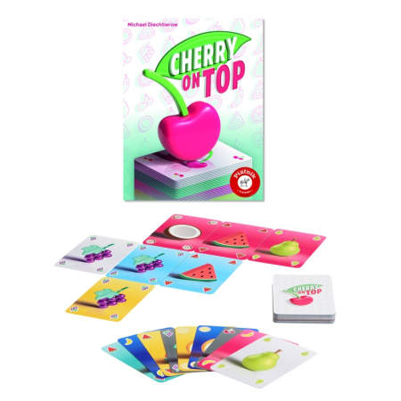 Joc de carti Piatnik - Cherry on Top, pentru 2-5 jucatori de peste 8 ani [1]