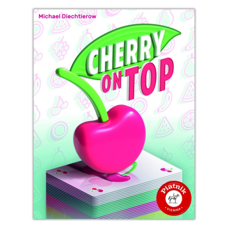 Cardgames - Joc de carti Piatnik - Cherry on Top, pentru 2-5 jucatori de peste 8 ani