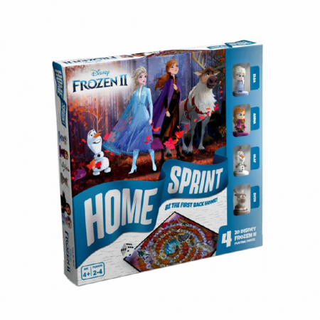Joc de societate "Disney Frozen II - Home Sprint", pentru 2-4 jucatori cu varsta de peste 4 ani [0]