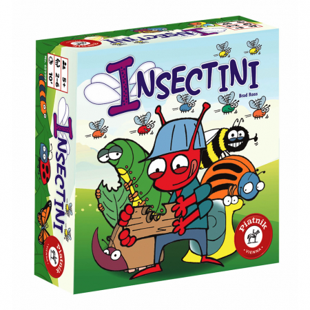 Jocuri de societate - Joc de societate Piatnik, Insectini, pentru 2-6 jucători de peste 5 ani