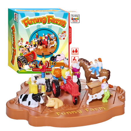 Joc logic Eureka "Funny Farm" pentru jucatori de la 6 la 99 de ani [1]