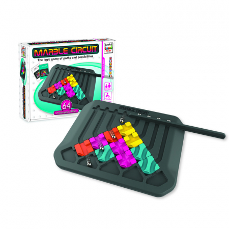 Jocuri logice - Joc logic Eureka - Marble Circuit, pentru jucatori de la 8 la 99 de ani
