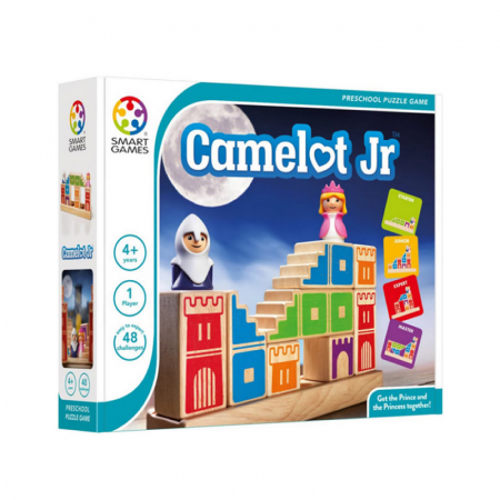 Jocuri logice - Joc logic SmartGames, Camelot Junior, pentru jucatori de peste 4 ani