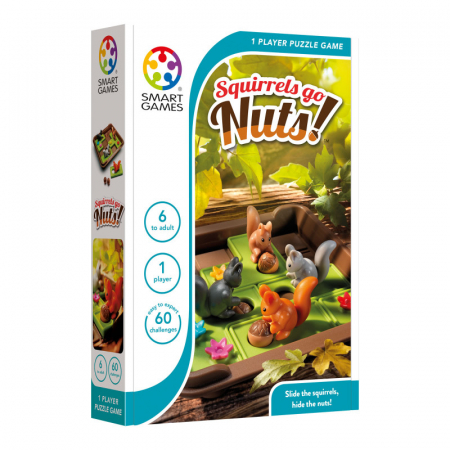 Jocuri logice - Joc logic SmartGames, Squirrels Go Nuts, pentru jucatori de peste 6 ani