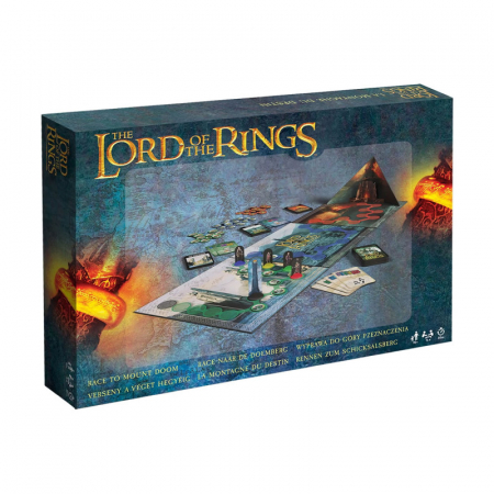 Jocuri de societate - Joc Lord Of the Rings - Race to the Mount Doom, pentru 2-4 jucatori de peste 10 ani