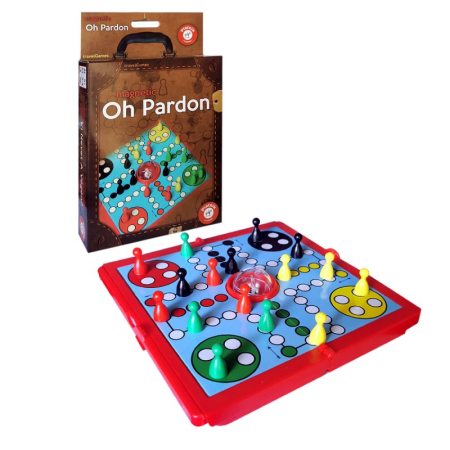 Jocuri de societate - Joc "Oh Pardon - Nu te supara Frate" Piatnik, magnetic, editia compacta