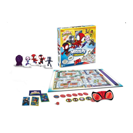 Jocuri de societate - Joc pentru copii Marvel - Spidey Mistery at Museum, pentru 2-4 jucatori de peste 4 ani