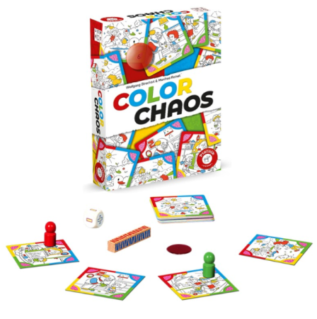 Jocuri de societate - Joc pentru copii Piatnik - Color Chaos, pentru 2-4 jucatori de peste 5 ani