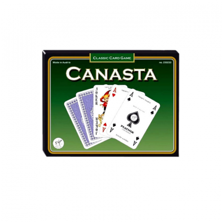 Set de 2 pachete de carti de joc Piatnik, Canasta, cu value points [0]