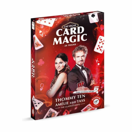 Cardgames - Set de magie cu carti de joc, "Las Vegas Card Magic - 25 tricks"