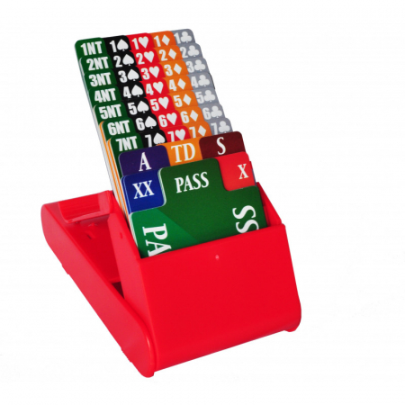Carti de joc si accesorii Bridge - Set patru Bidding Box-uri pentru licitatii la bridge