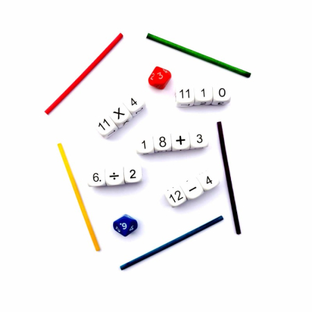 ZARITMETICA - Set de 10 jocuri cu zaruri, educative si distractive, pentru exersarea aritmeticii si logicii [1]