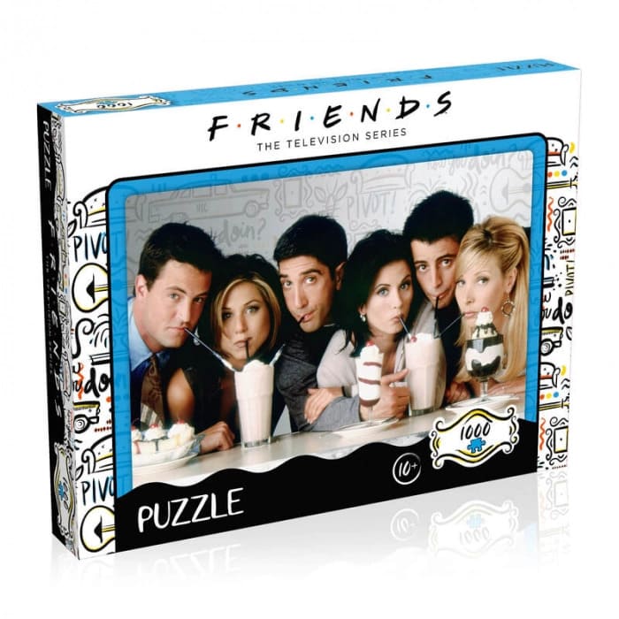 Puzzle 1000 piese Friends – Milkshake 