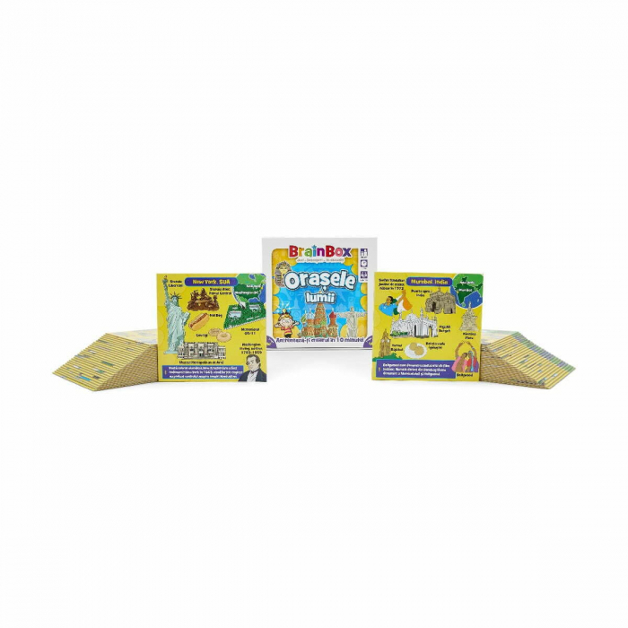 BrainBox Orasele Lumii - Joc Educativ pentru Copii [3]