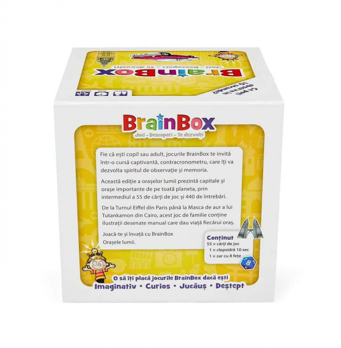 BrainBox Orasele Lumii - Joc Educativ pentru Copii [4]