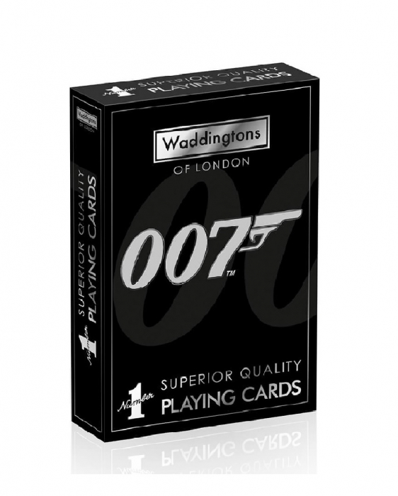 Carti de joc James Bond 007 "James reduceri cadouri de Mos Nicolae & Mos Crăciun 2021