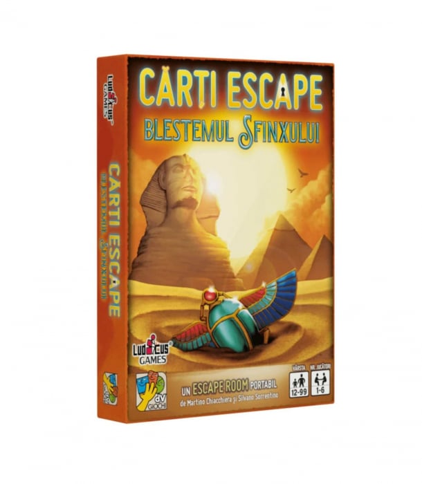 Carti Escape - Blestemul Sfinxului (RO) [1]