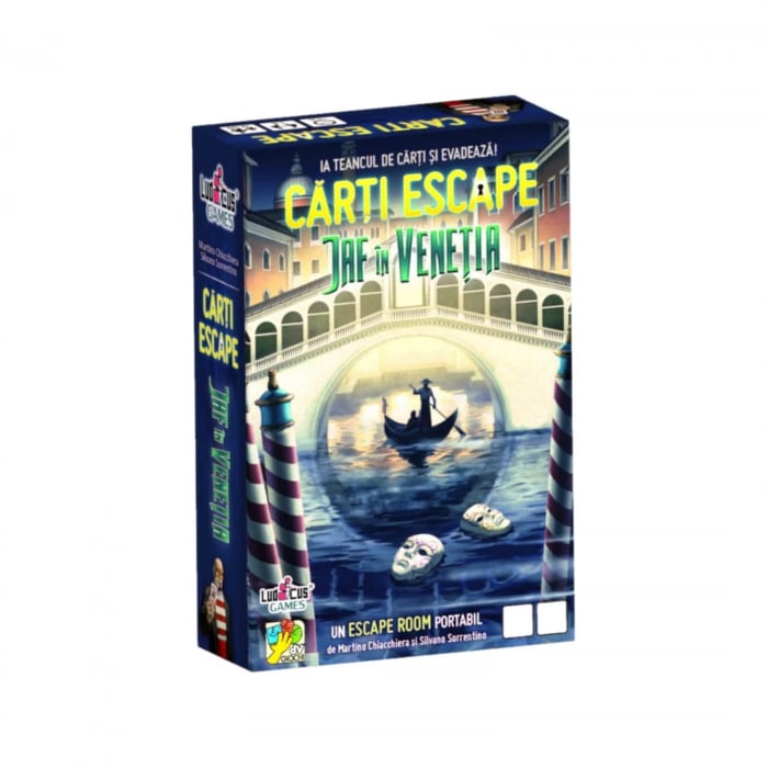 Carti Escape Jaf in Venetia - Joc de Societate [1]
