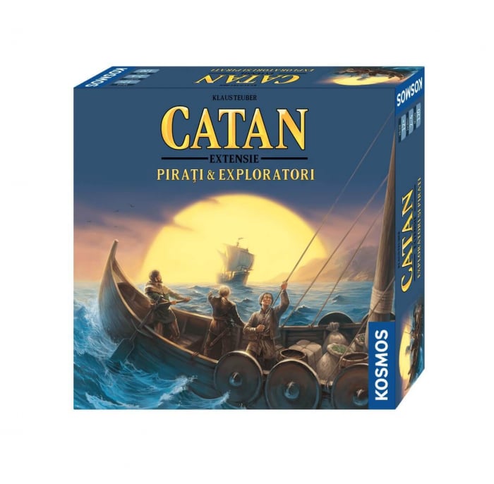 Catan – Extensie Pirati si Exploratori 2-4 (RO) (RO) reduceri cadouri de Mos Nicolae & Mos Crăciun 2021
