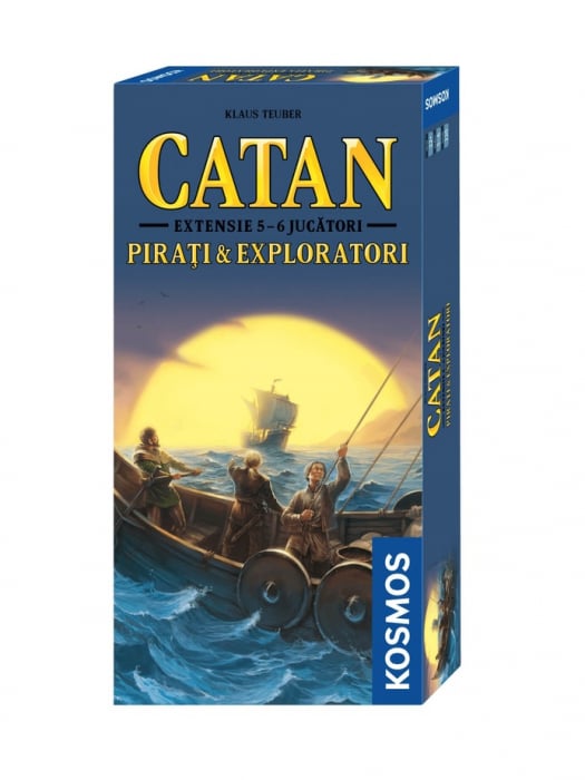 Catan – Extensie Pirati si Exploratori 5-6 (RO) (RO) reduceri cadouri de Mos Nicolae & Mos Crăciun 2021