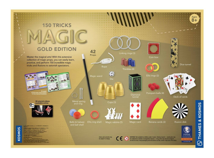 Colectie de magie cu 150 de trucuri - Gold Edition [3]