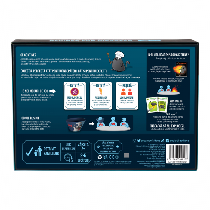 Exploding Kittens: Retetele Dezastrului (RO) [2]