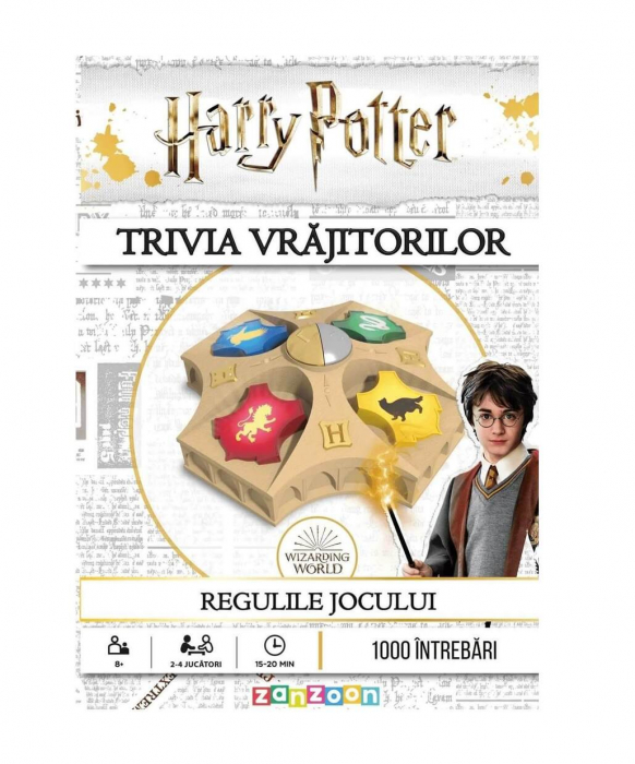 Harry Potter: Trivia Vrajitorilor (RO) (RO) reduceri cadouri de Mos Nicolae & Mos Crăciun 2021