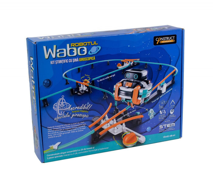 Kit Constructie Robot Wabo cu sina giroscopica (RO)