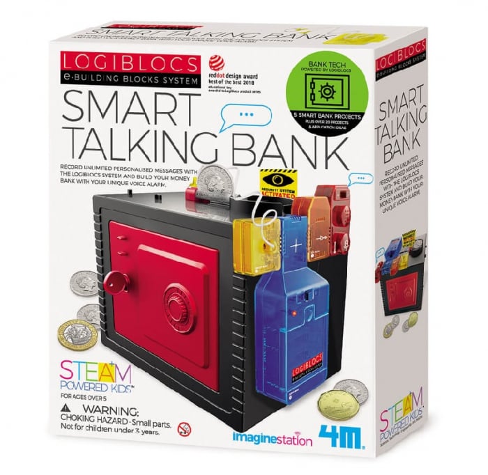 Kit de constructie Logiblocs - Smart Talking Bank [1]