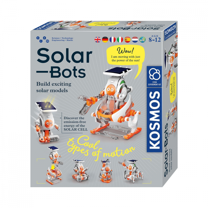 Kit de constructie Roboti Solari 4 in 1 (EN)