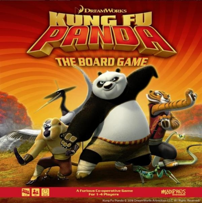 Kung Fu Panda The Boardgame (EN) Gameology reduceri cadouri de Mos Nicolae & Mos Crăciun 2021