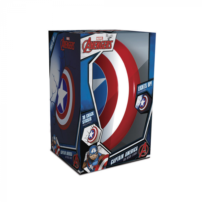 Lampa 3D Marvel - Captain America [2]