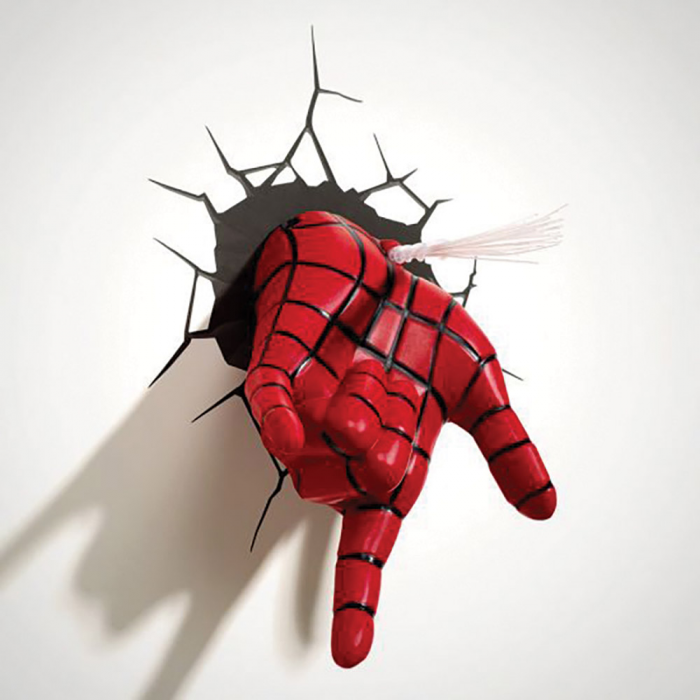 Lampa 3D Marvel – Mana lui Spiderman Gameology reduceri cadouri de Mos Nicolae & Mos Crăciun 2021