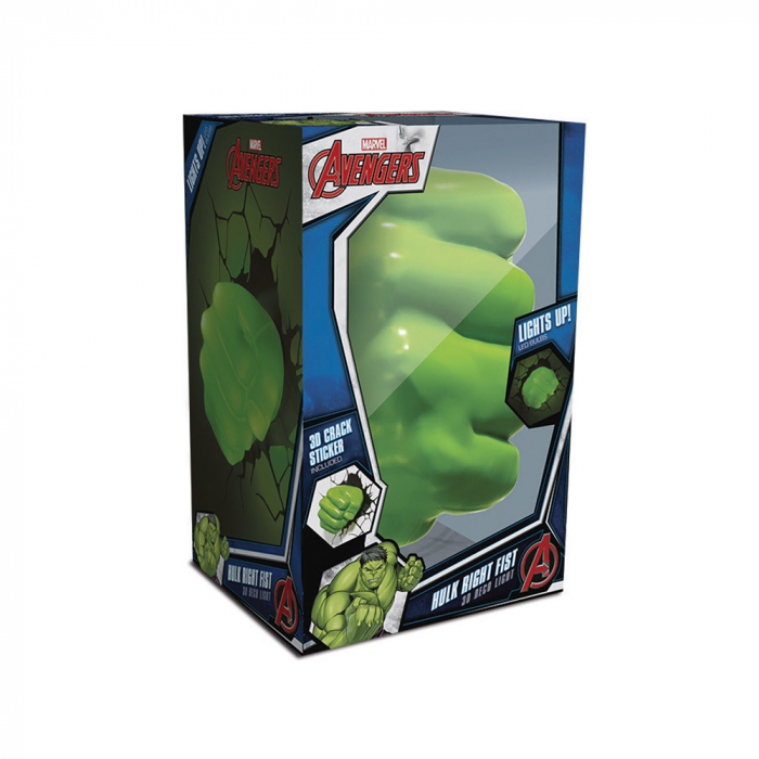 Lampa 3D Marvel - Pumnul lui Hulk [2]